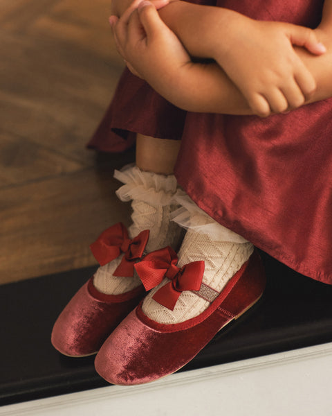 Bow Ballet Flats || Ruby