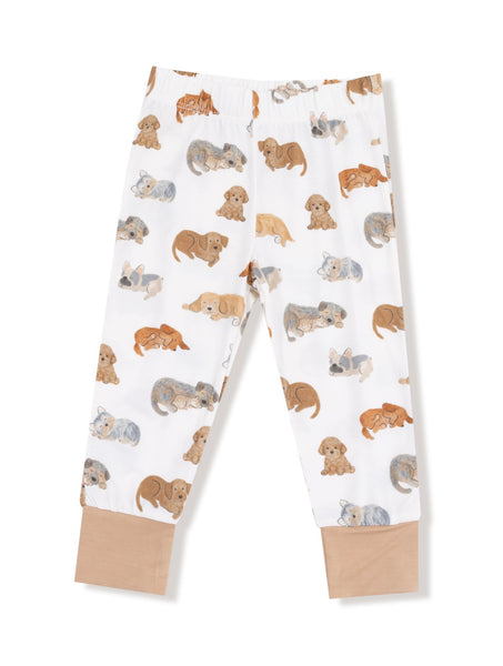 Napping Puppies - L/s Loungewear Set