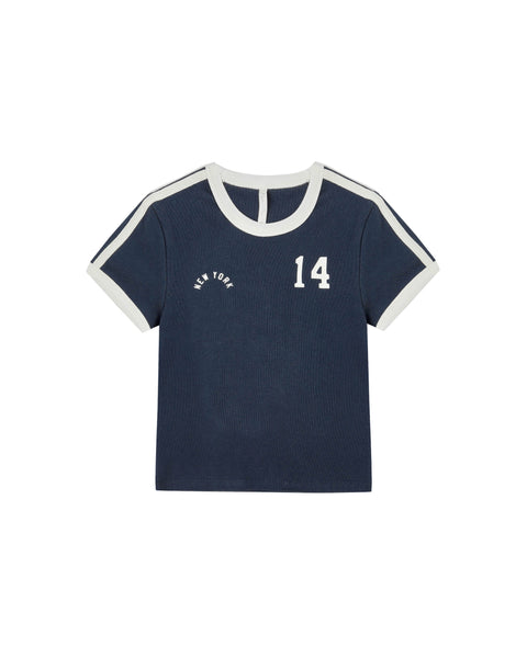 Teen Baby Tee || Navy