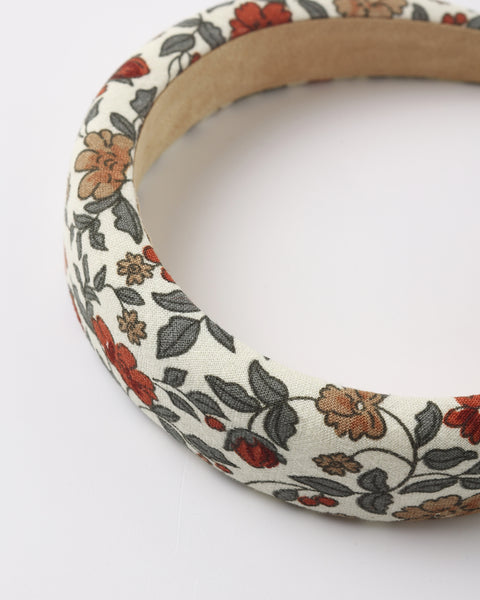 Padded Headband Holiday Floral