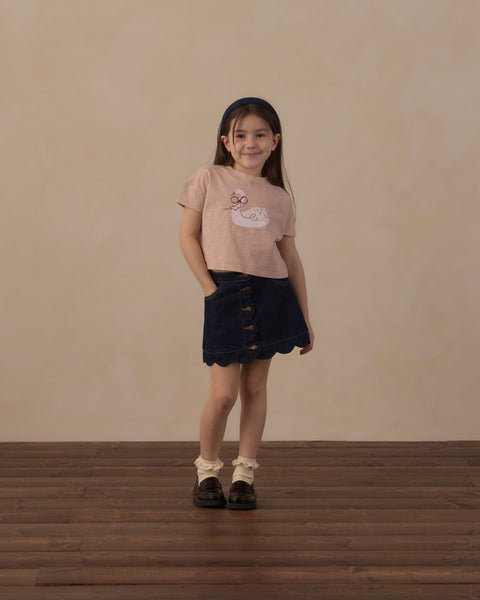 Boxy Tee Swan