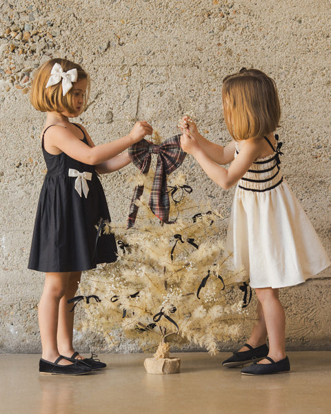 Annabelle Dress | Metallic Ivory