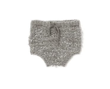 Looped Knit Bonnet and Bloomer Set