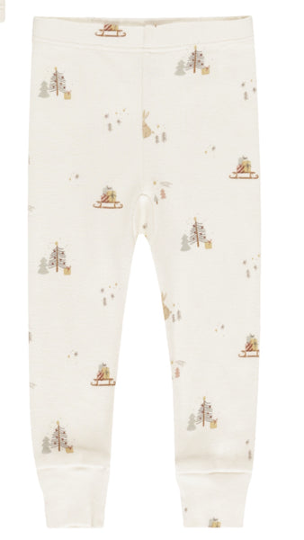 Organic Long John Pajamas || Presents