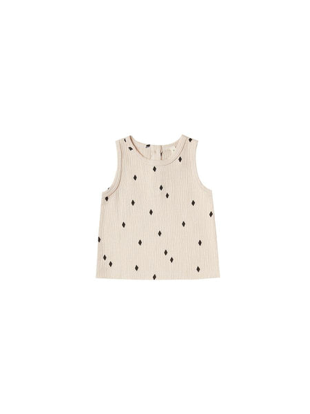 Woven Tank and Harem Pant Set Natural Diamond