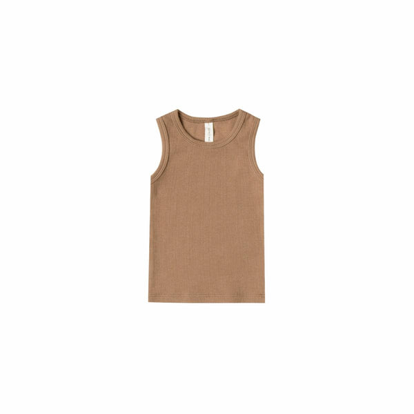 Ribbed Tank Bloomer Set Copper