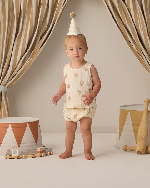 Woven Tank Set || Party Bears