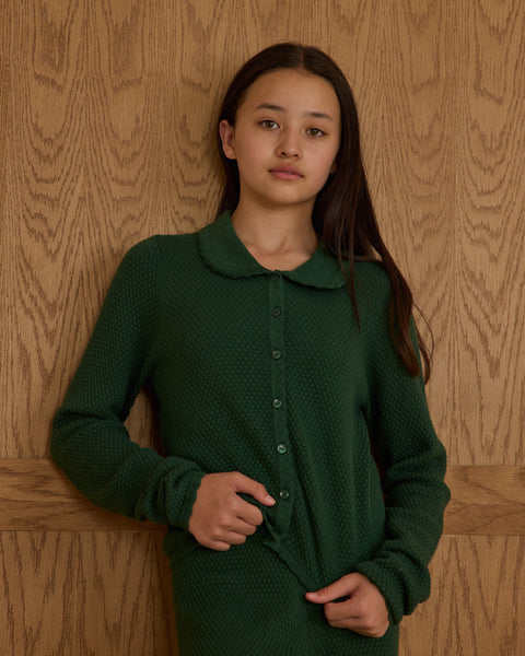 Teen Rio Cardigan | Green