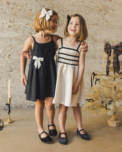 Annabelle Dress | Metallic Ivory