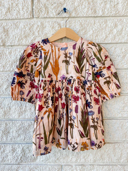 Girl's Brooke Dress Autumn Flowers