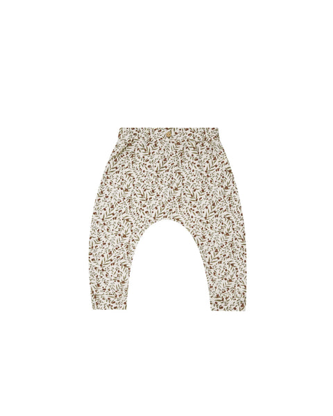 dove long sleeve tee and holly vines pant set