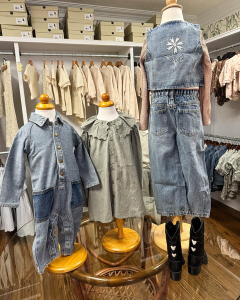 Denim Vest || Light Washed Denim
