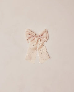 Alice Bow | Flocked Dot