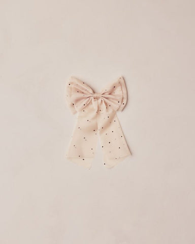 Alice Bow | Flocked Dot