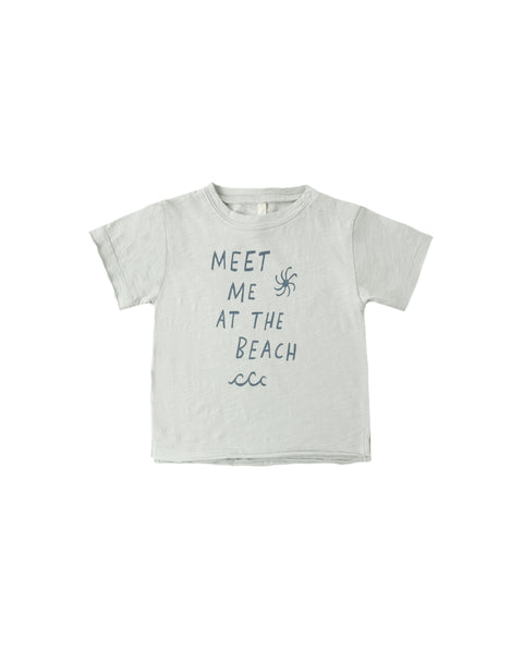 Raw Edge Tee || Meet Me At The Beach