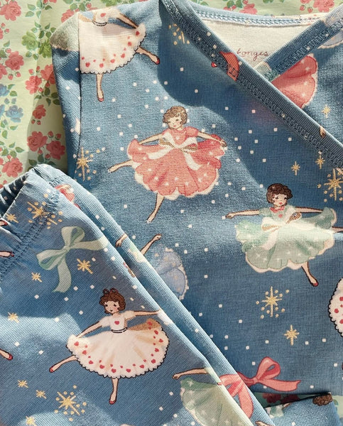basic newborn set | snow bow ballerina