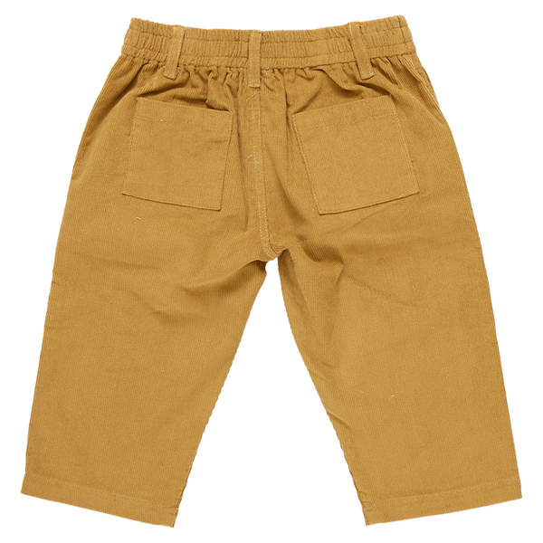 Boys Corduroy Jackson Pant Gold