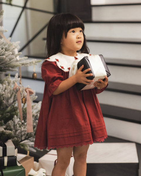 MABEL DRESS RUBY