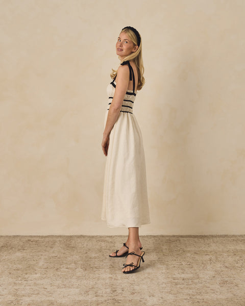 Women's Annabelle Dress | Metallic Ivory