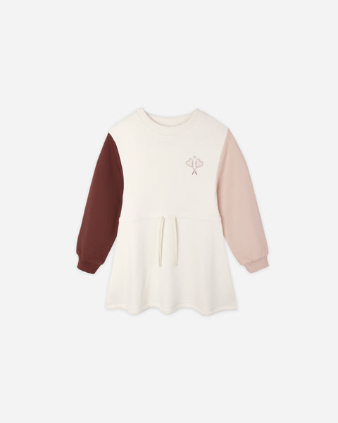 Coast Dress || Antique Color Block