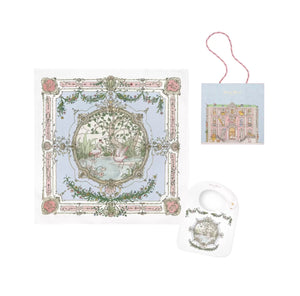 Carré & Satin Bib Set, Tapestry – The Original with Gift Box Set