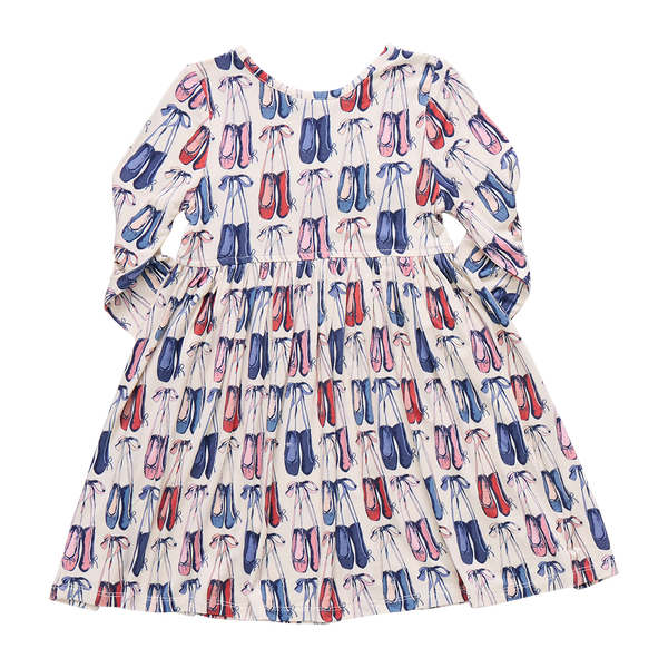 Girls Bamboo Steph Dress Ballet Slippers