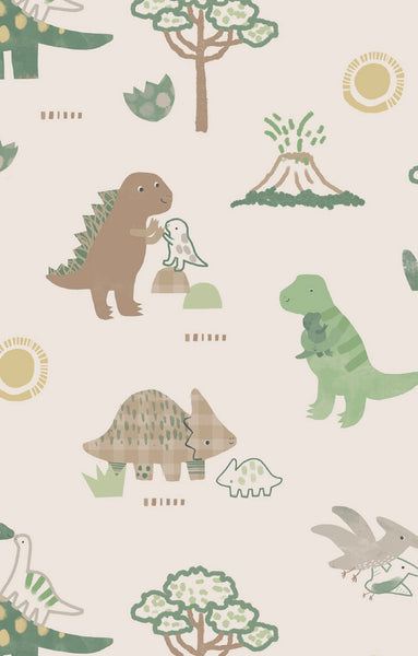 Baby Love Dinos - 2 Way Zipper Romper