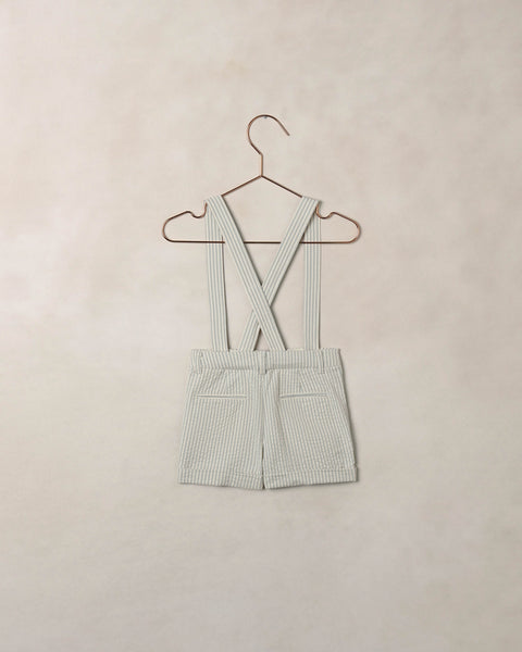 Suspender Short | Sky Stripe