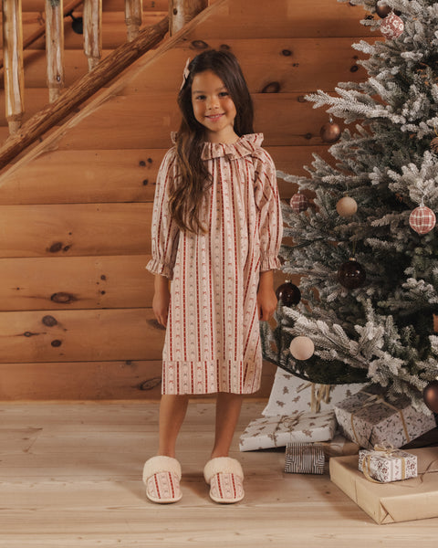 Girl's Nightgown Candy Cane Lane