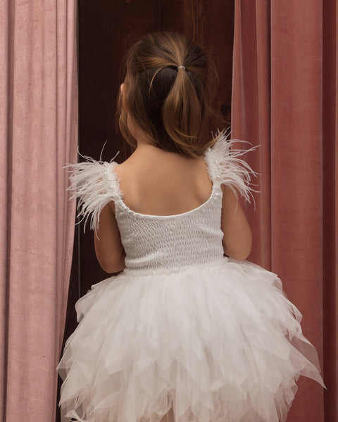 MAGIQUE DRESS WHITE