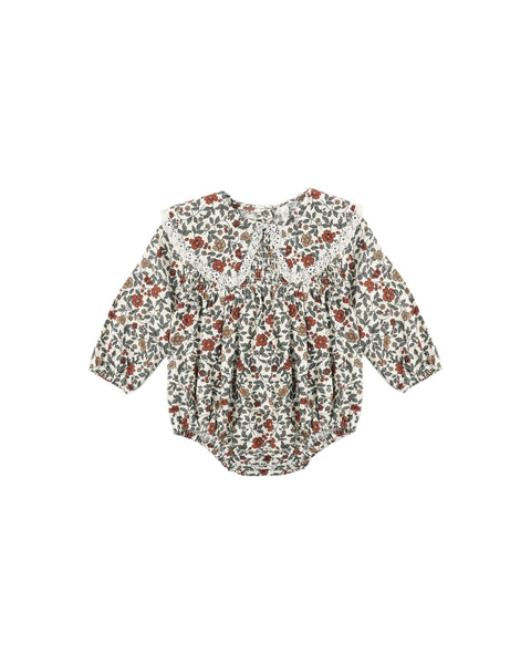 Fern Romper Holiday Floral
