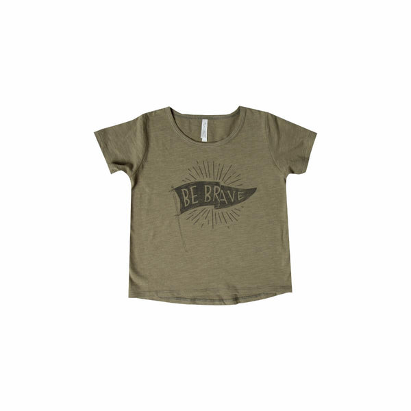 be brave basic tee