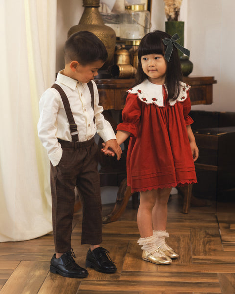 RUFFLE SOCKS PEARL, RUBY