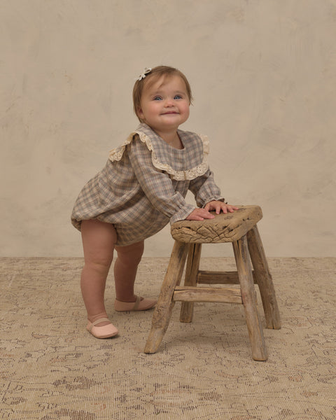 NOELLE ROMPER FALL PLAID