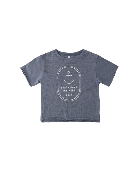 Raw Edge Tee || Beach Days