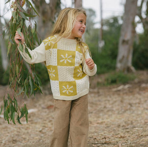 Patchwork Sweater Daisy
