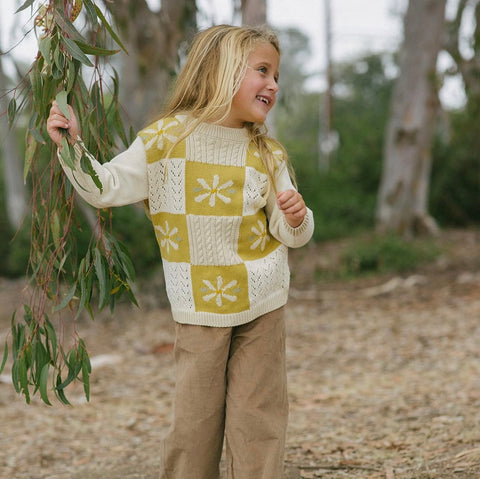 Patchwork Sweater Daisy