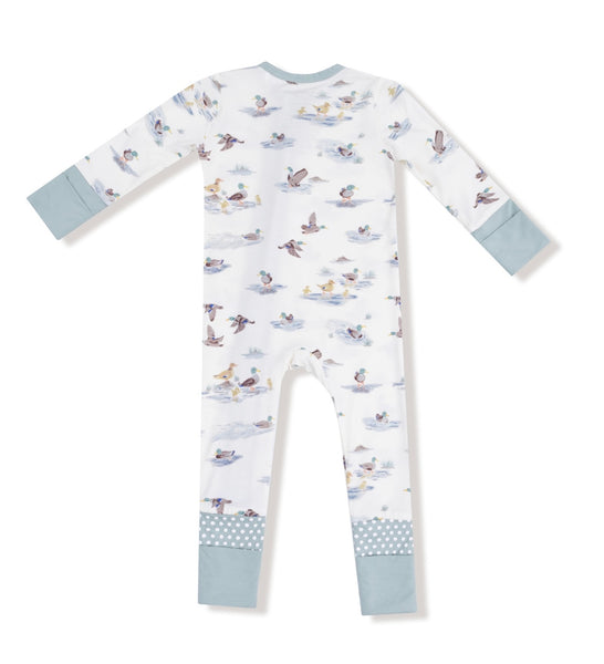 Migrating Mallards - 2 Way Zipper Romper