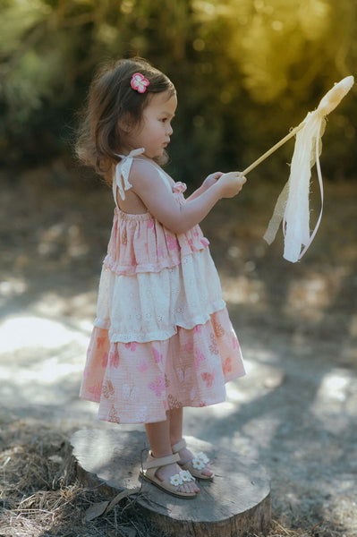 Amber Dress - Petal Pink