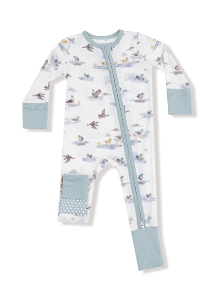 Migrating Mallards - 2 Way Zipper Romper
