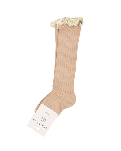 Lace Knee Socks