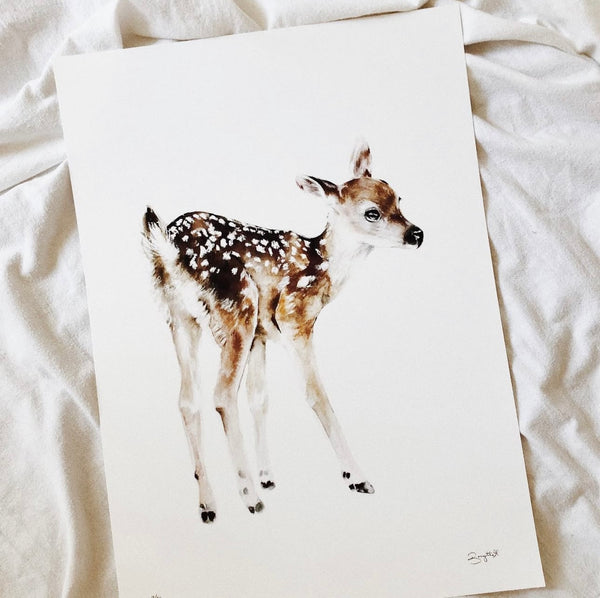 Fawn Art Print