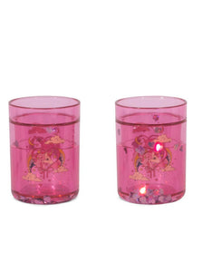 2 pack glitter cups - horn stars