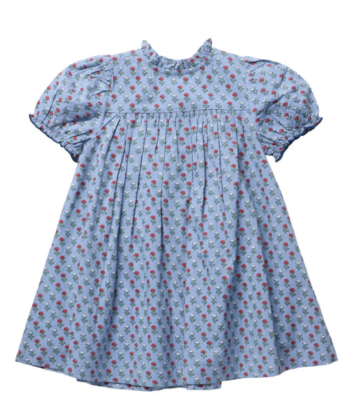 Girls Lucia Dress - Light Blue Carnation
