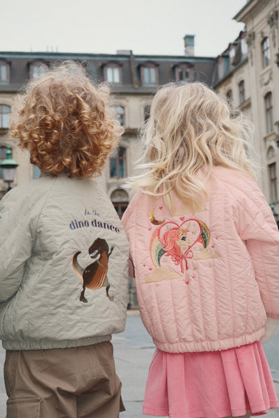 bomber jacket dino dance, laurel oak