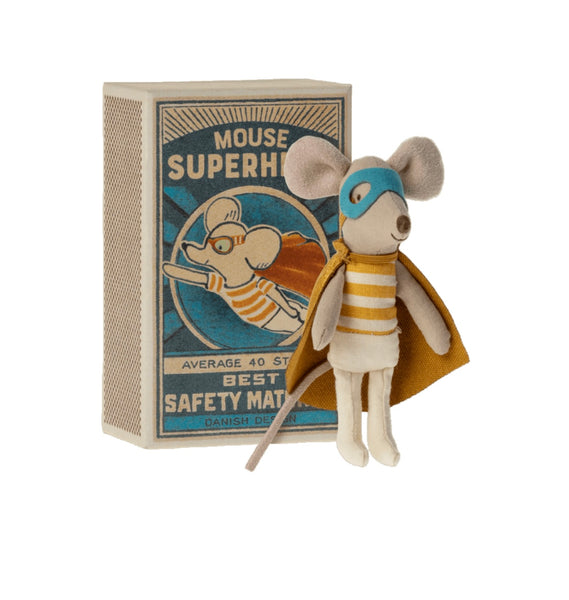 Superhero Mouse Little Brother In Matchbox