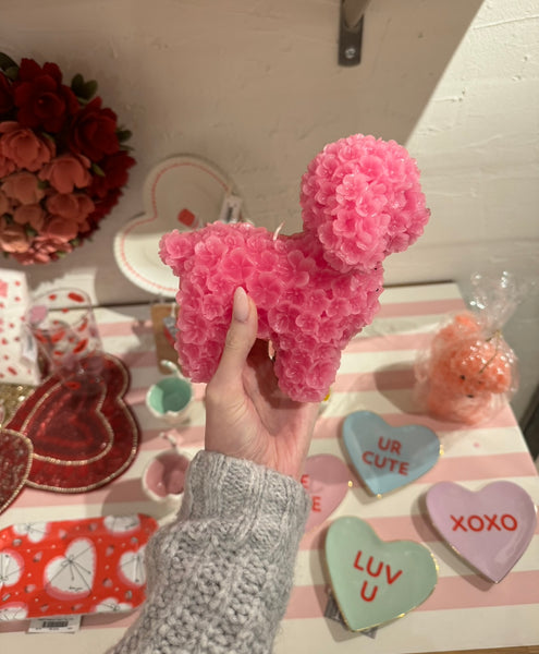 POODLE CANDLE