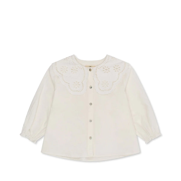 rilo collar shirt - optic white