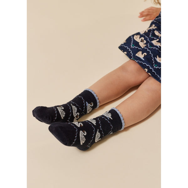 2 Pack Swan Socks