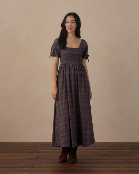 Women's Dallas Dress Midnight Plaid